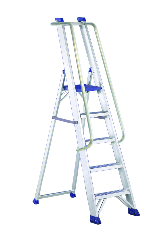 Comprar escalera con plataforma de aluminio PRO ESPECIAL